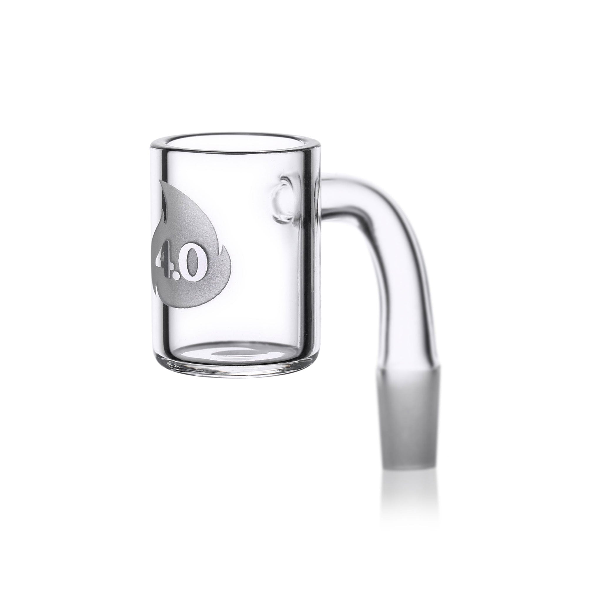 Quartz Bucket Nail with 14mm Joint 90 Degree