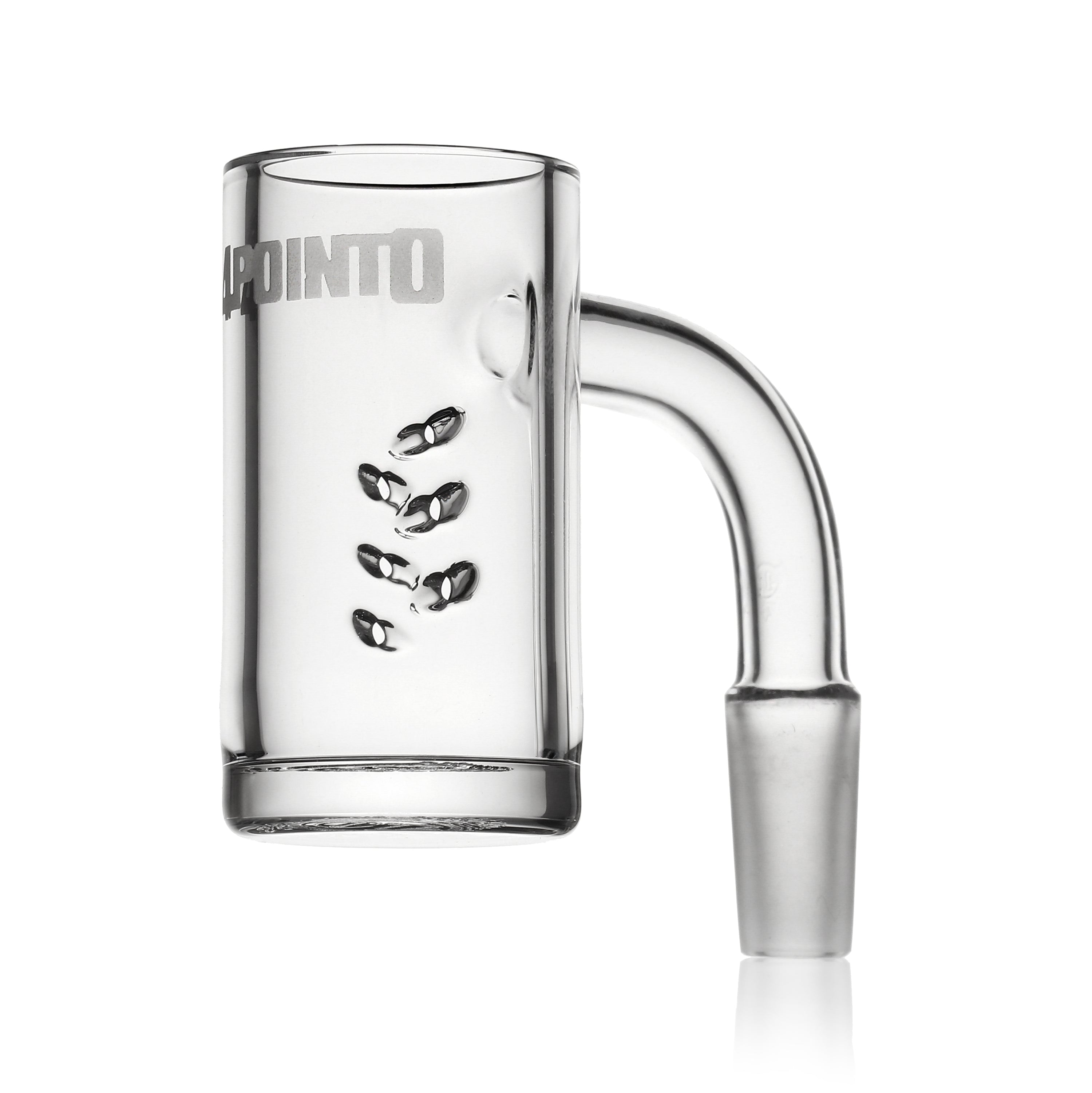 T6 Tourbillon 25mm quartz banger with beveled rim and thick polished disc