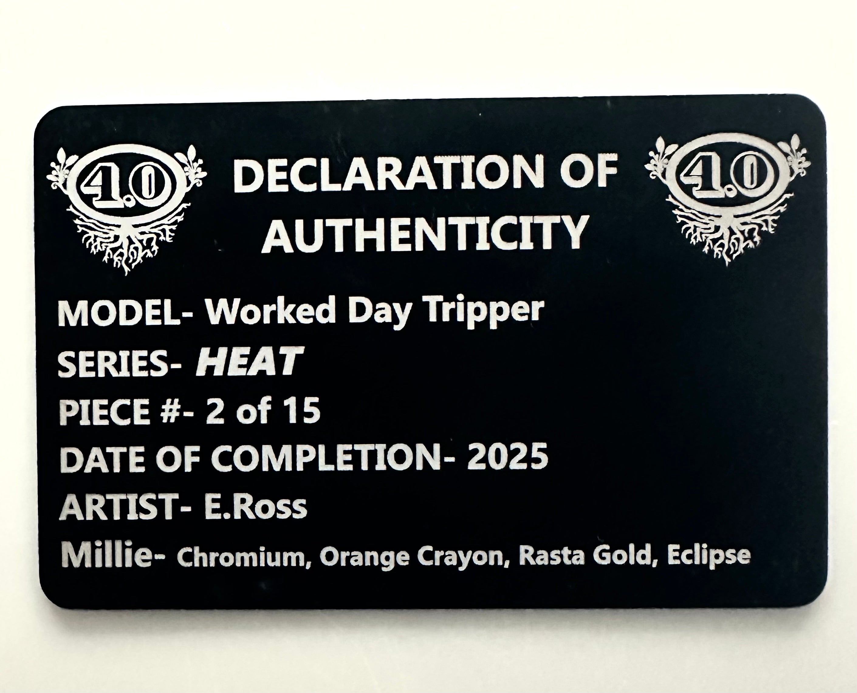 Worked Day Tripper "HEAT"