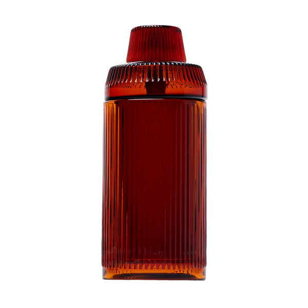 Deco Gravity Bong with vintage Art Deco design and borosilicate glass #color_baltic-amber