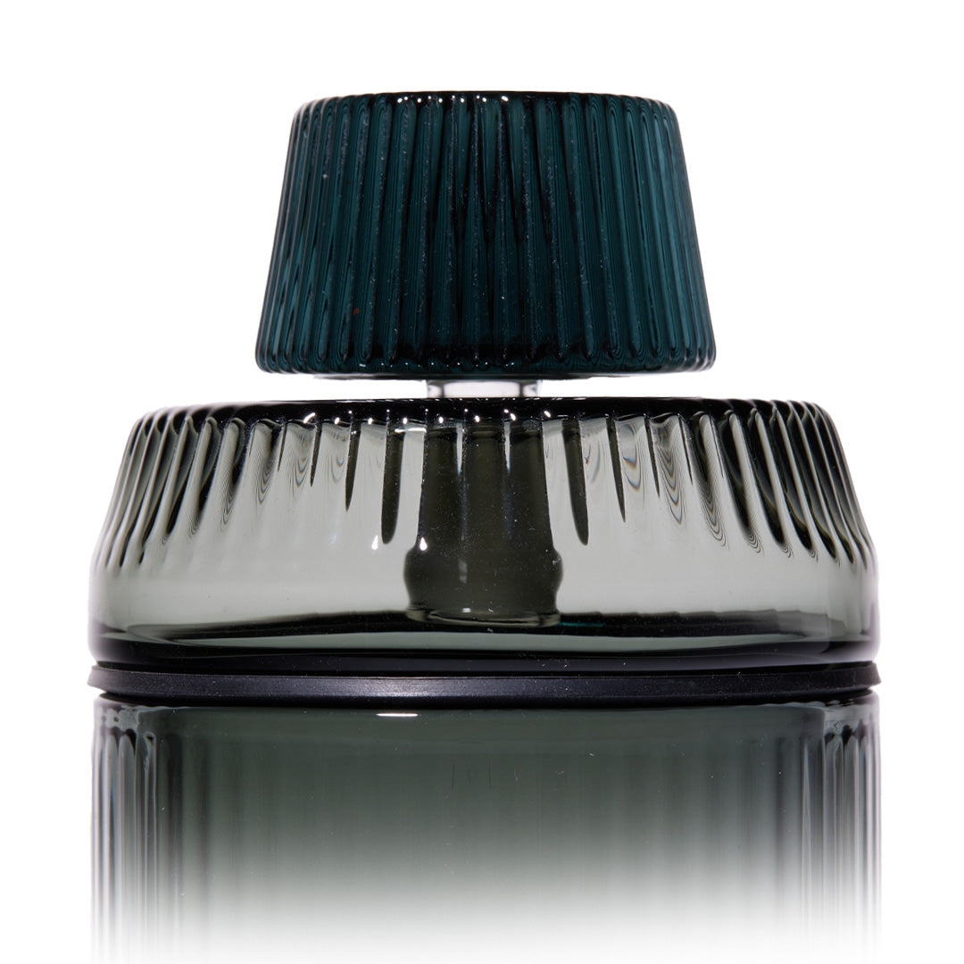 Deco Gravity Bong with vintage Art Deco design and borosilicate glass