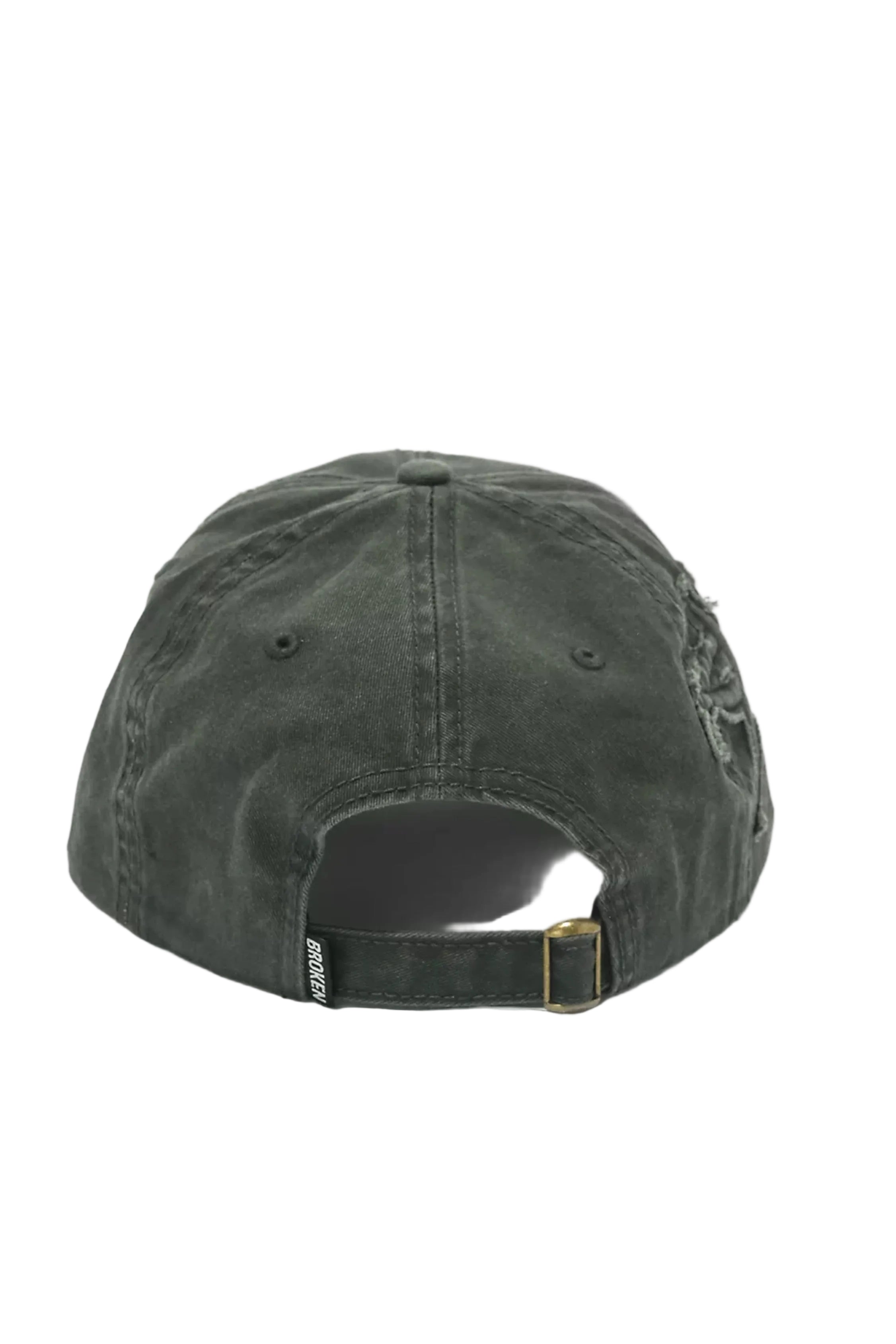 Barbed Applique Distressed Hat