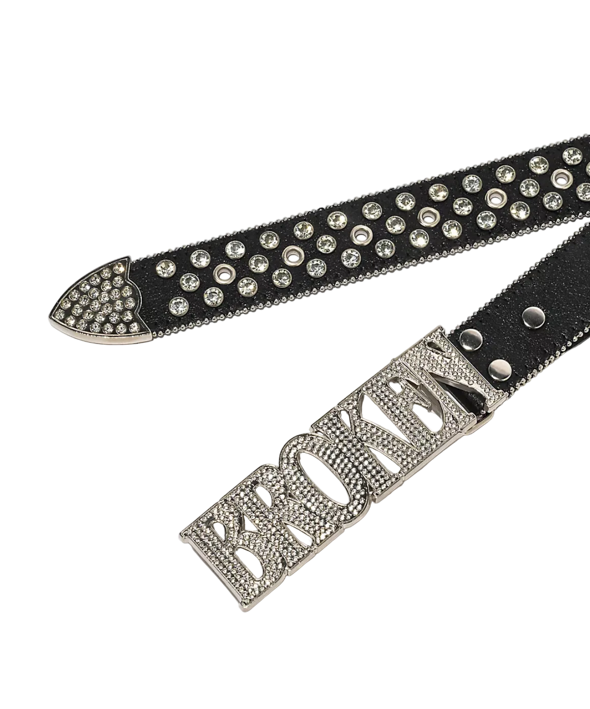 Broken Rhinestone Belt