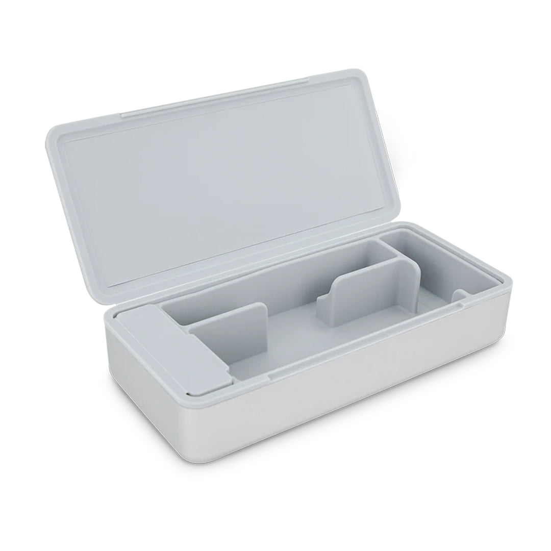 Puffco Travel Case with compartments for jars and swabs