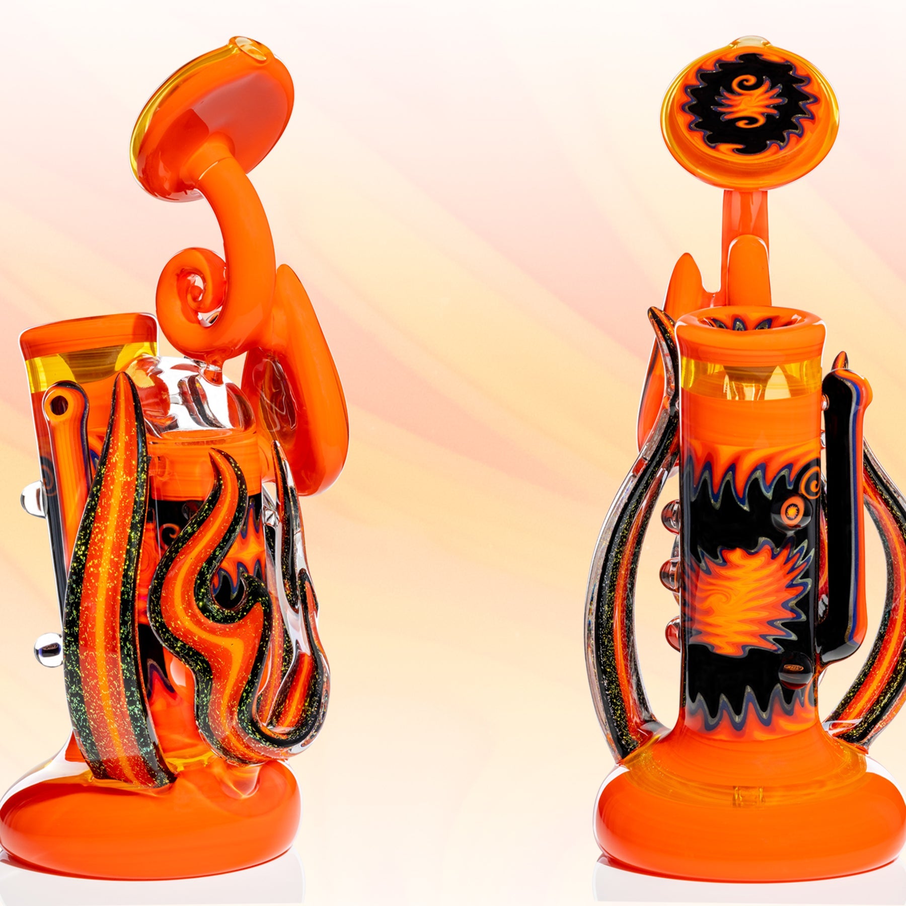 "Warmth" Double Bubbler