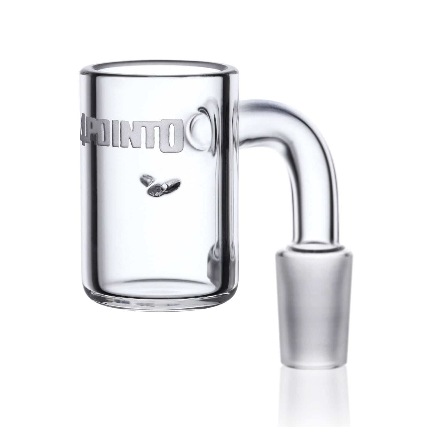 Tourbillon quartz banger with 25mm bucket and angled airflow holes