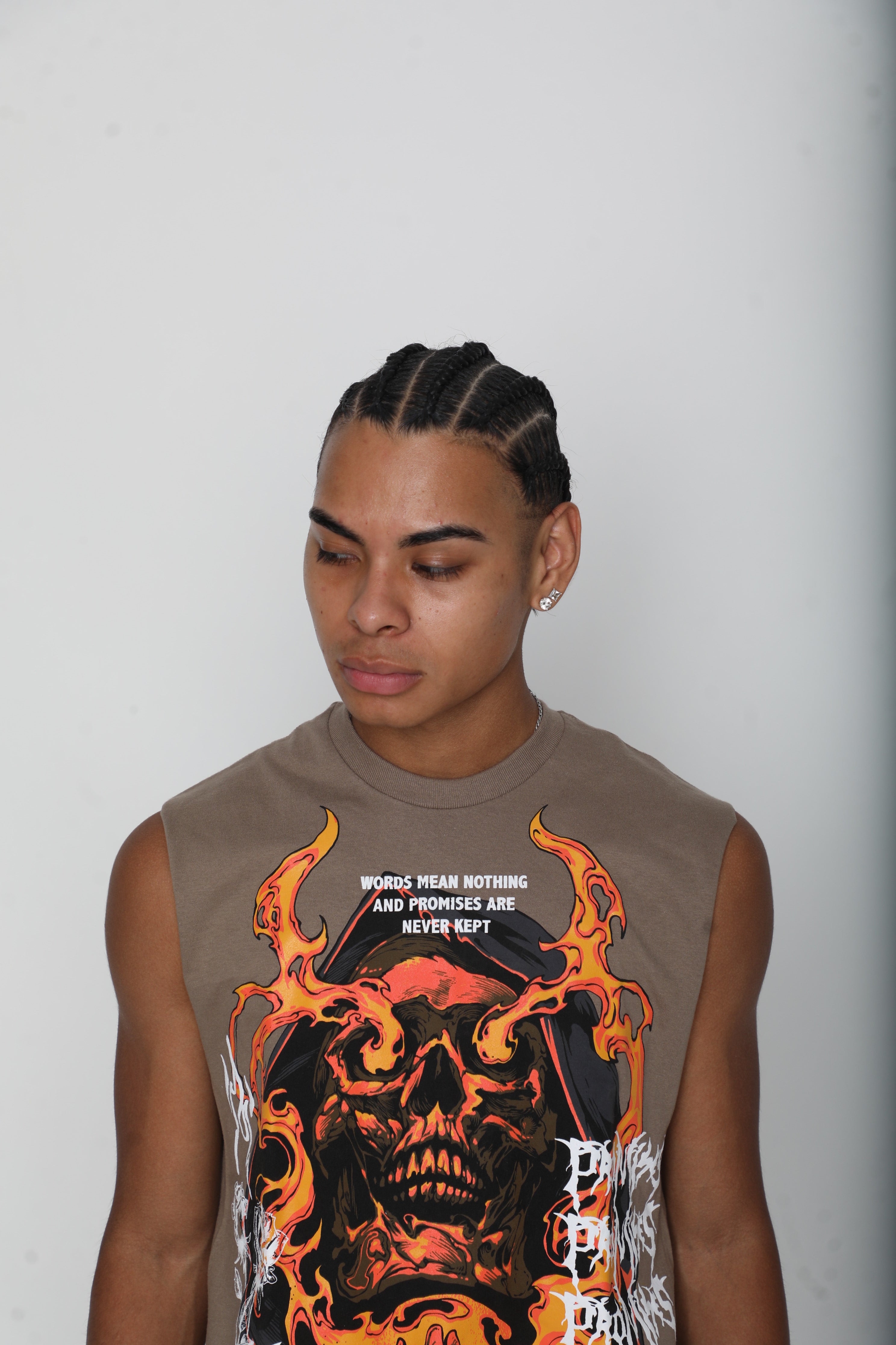 Fading Fire Muscle Tank