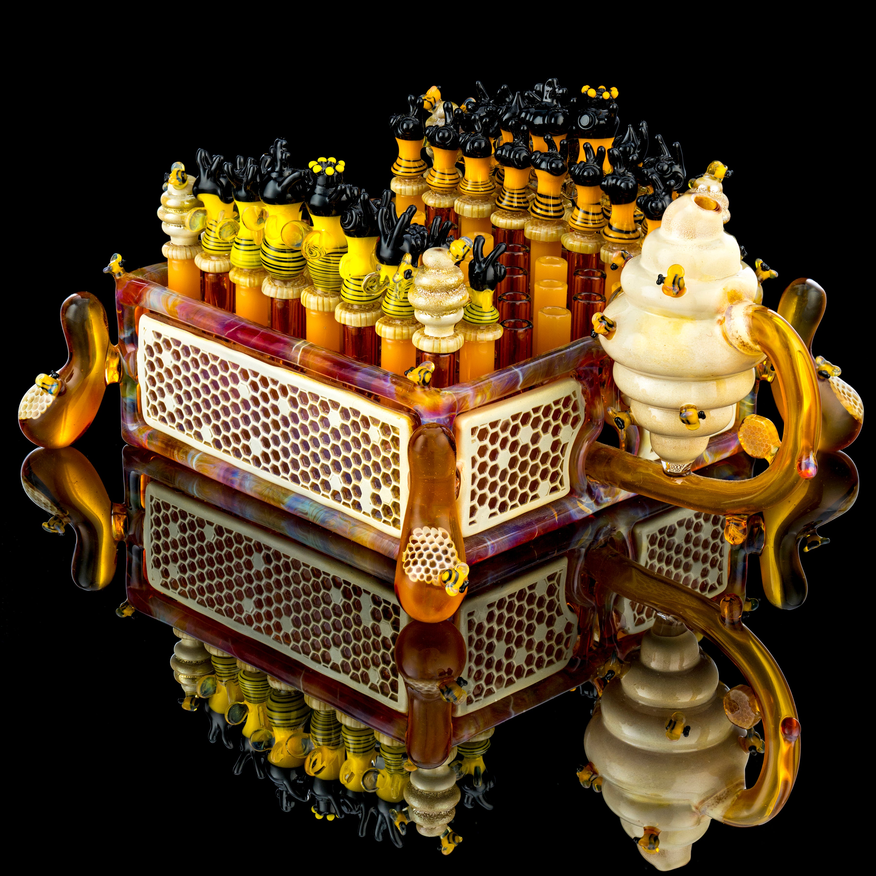Honey Bee Chess Set