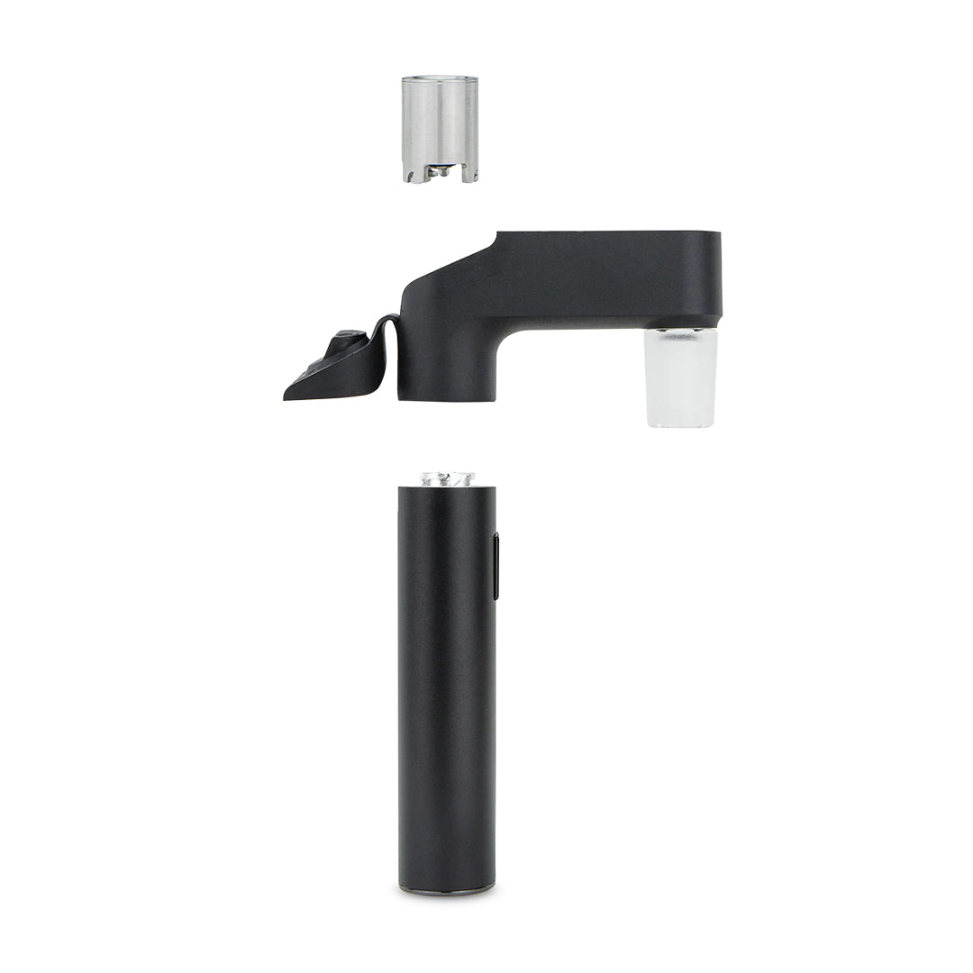 puffco pivot glass adapter with the puffco pivot device