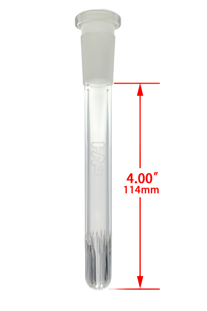 Closed End Rounded Super Slit Showerhead Downstem
