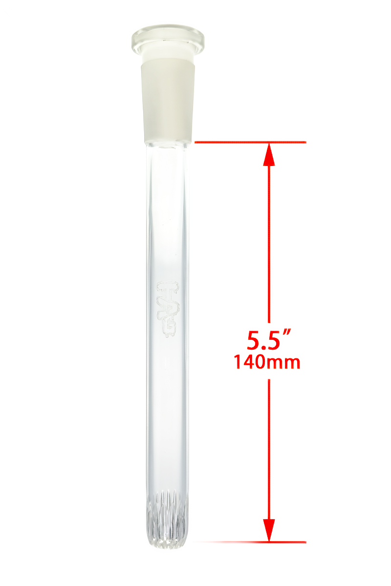 Closed End Rounded Super Slit Showerhead Downstem