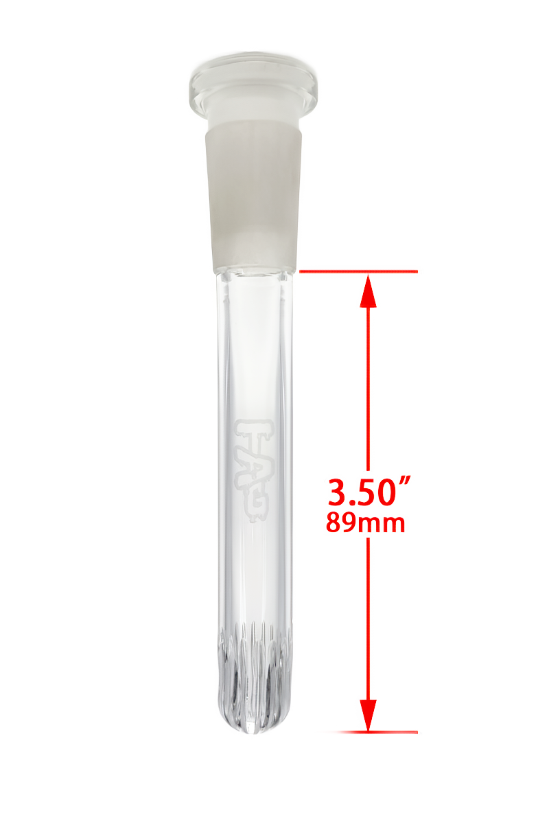 Closed End Rounded Super Slit Showerhead Downstem