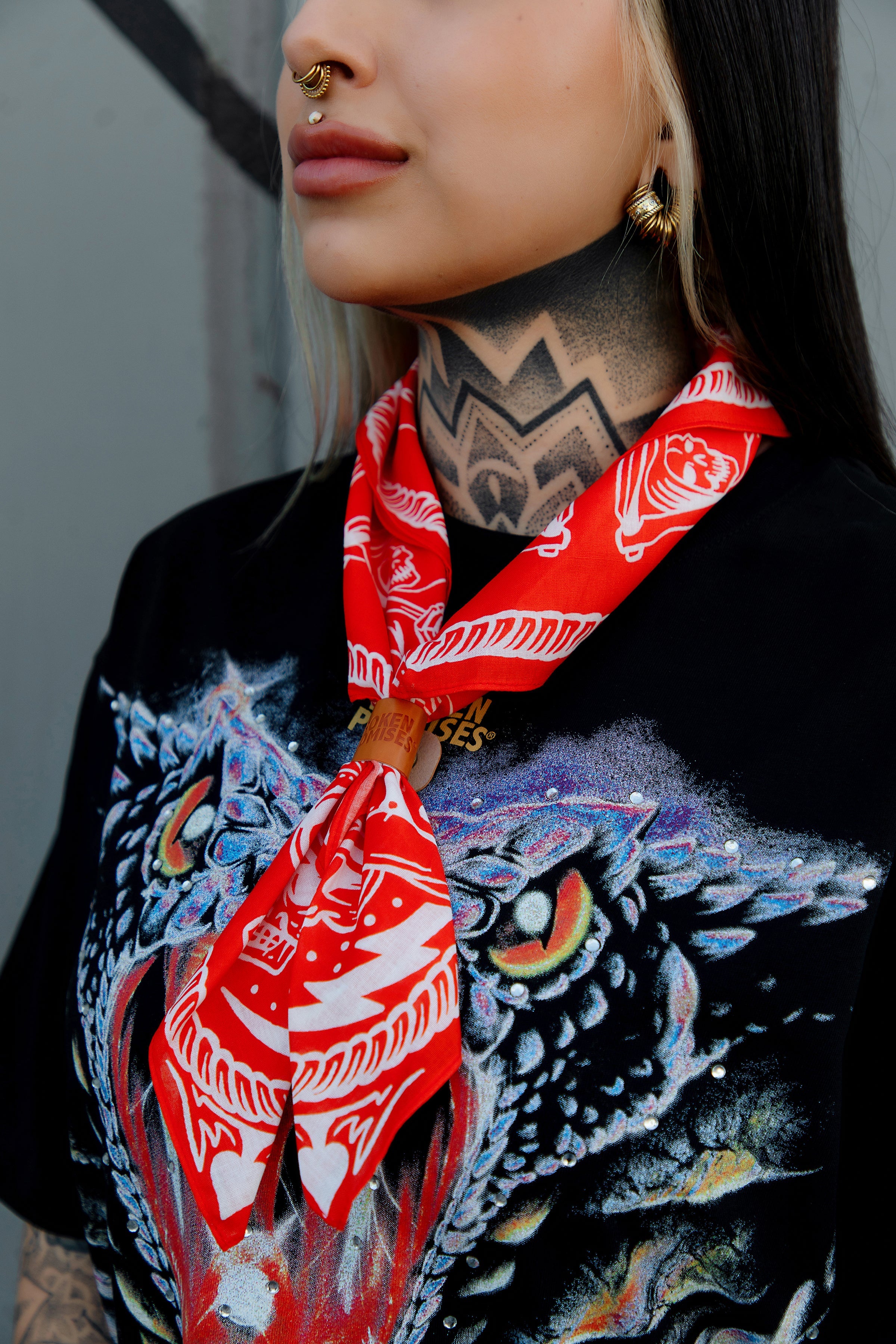 Thunderheart Bandana Necklace
