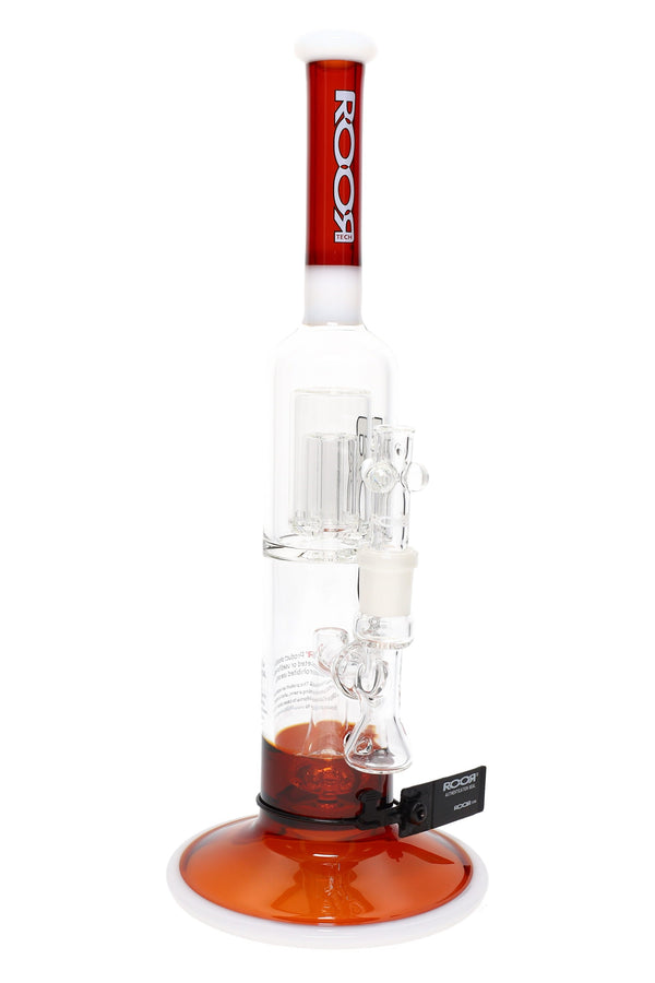 Colored Stemless Straight Tube with Barrel Perc