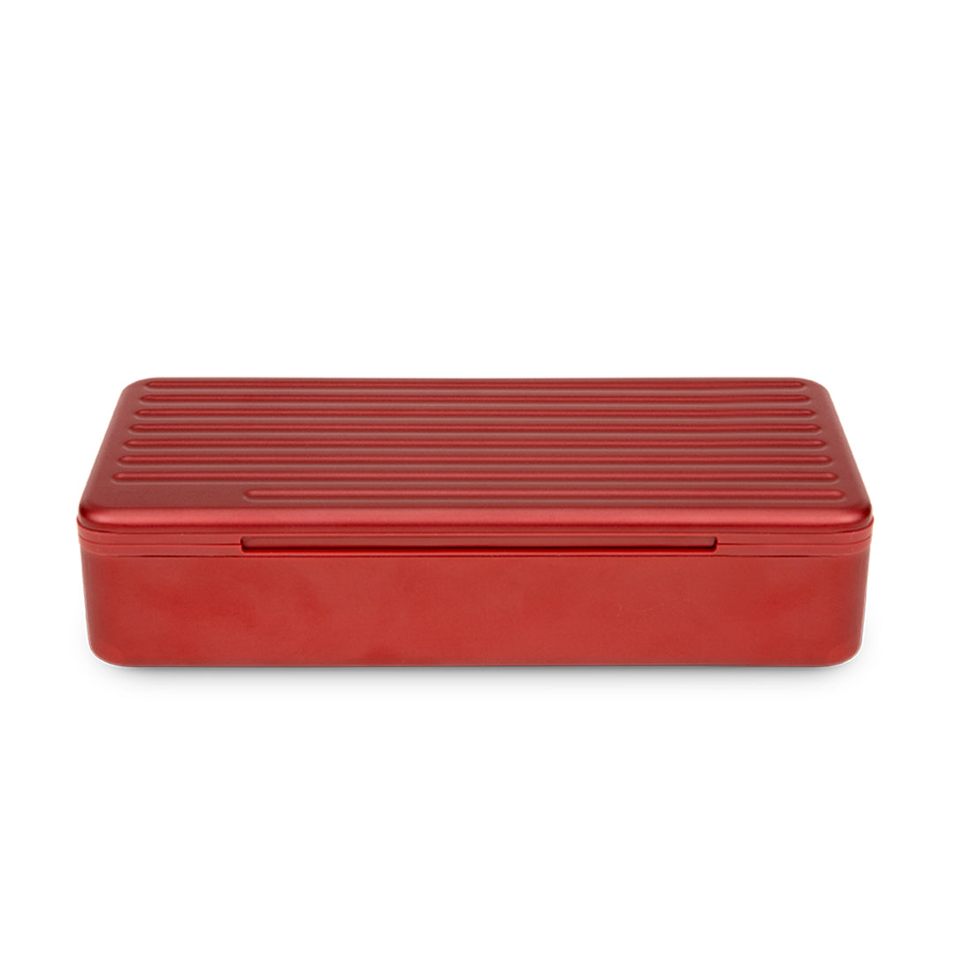 Protective Puffco Travel Case in pearl and daybreak colors