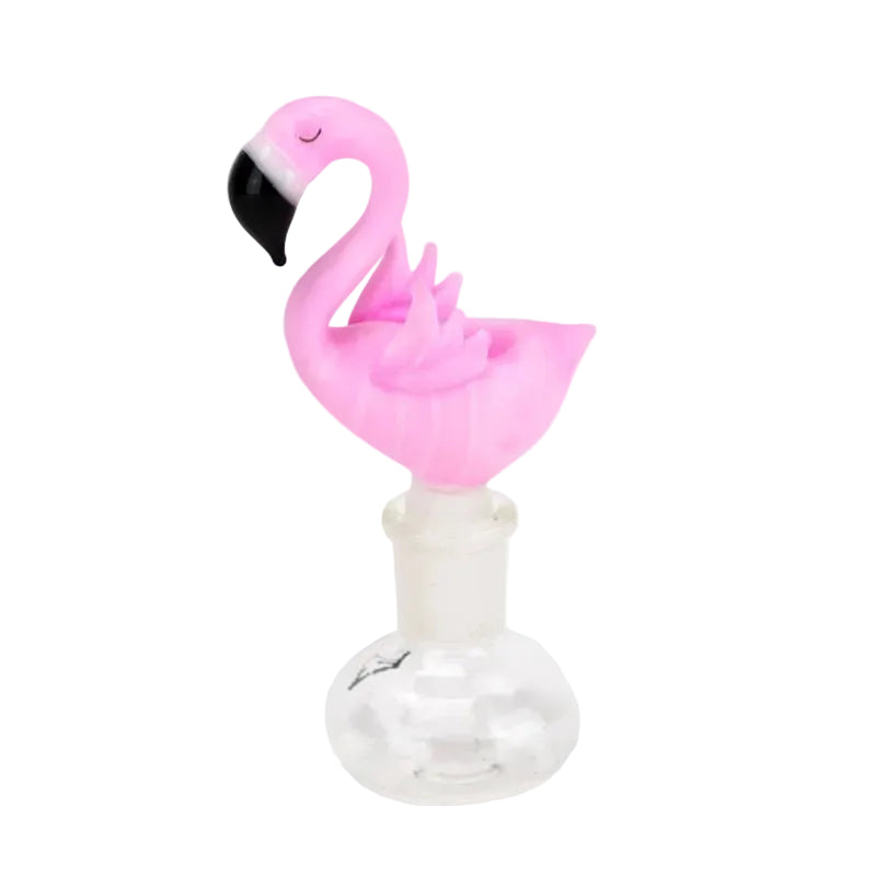 Frosted Pink Flamingo Slide