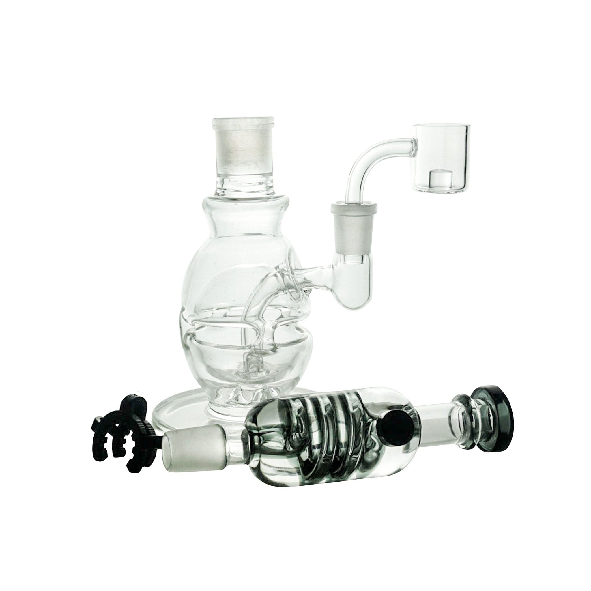 Mini Dab Rig with freezable glycerin coil