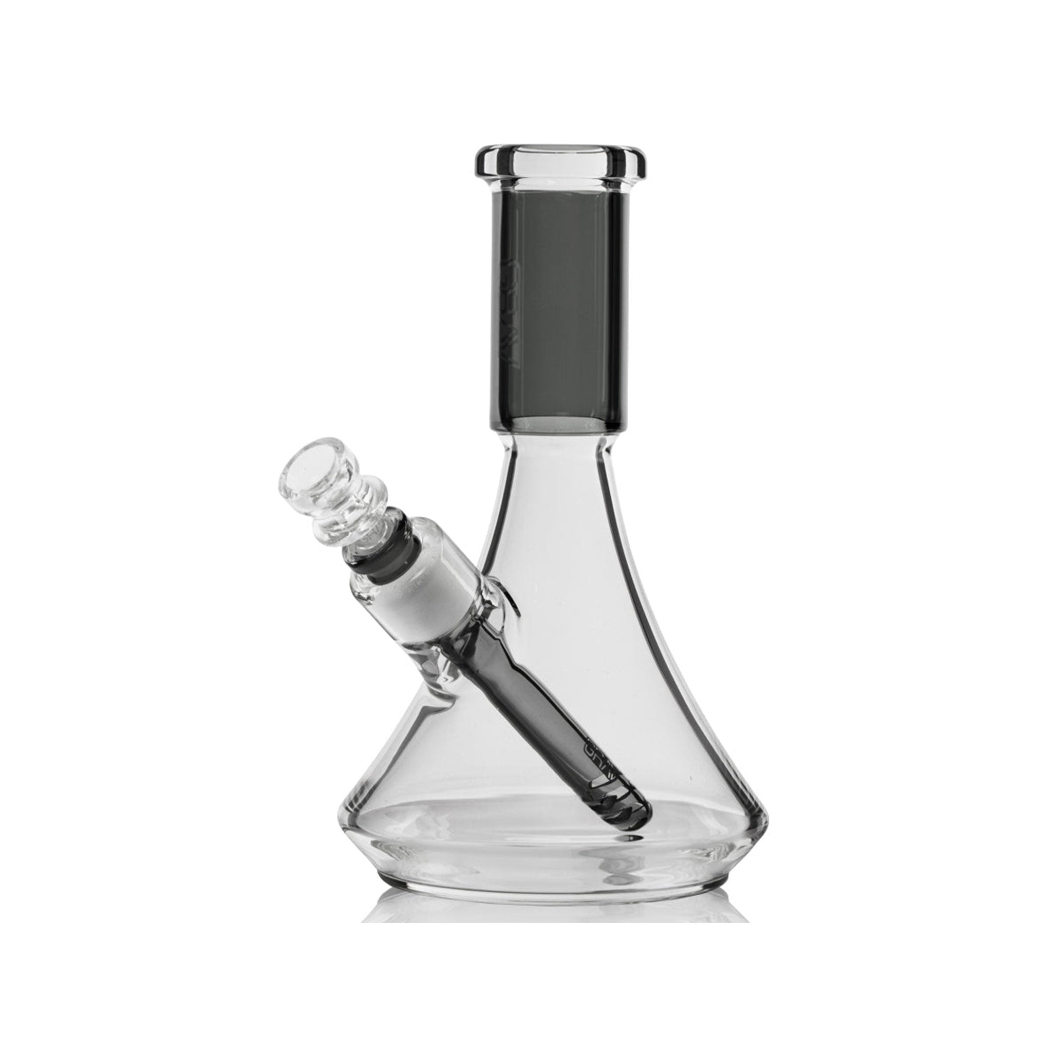 small gray beaker water pipe