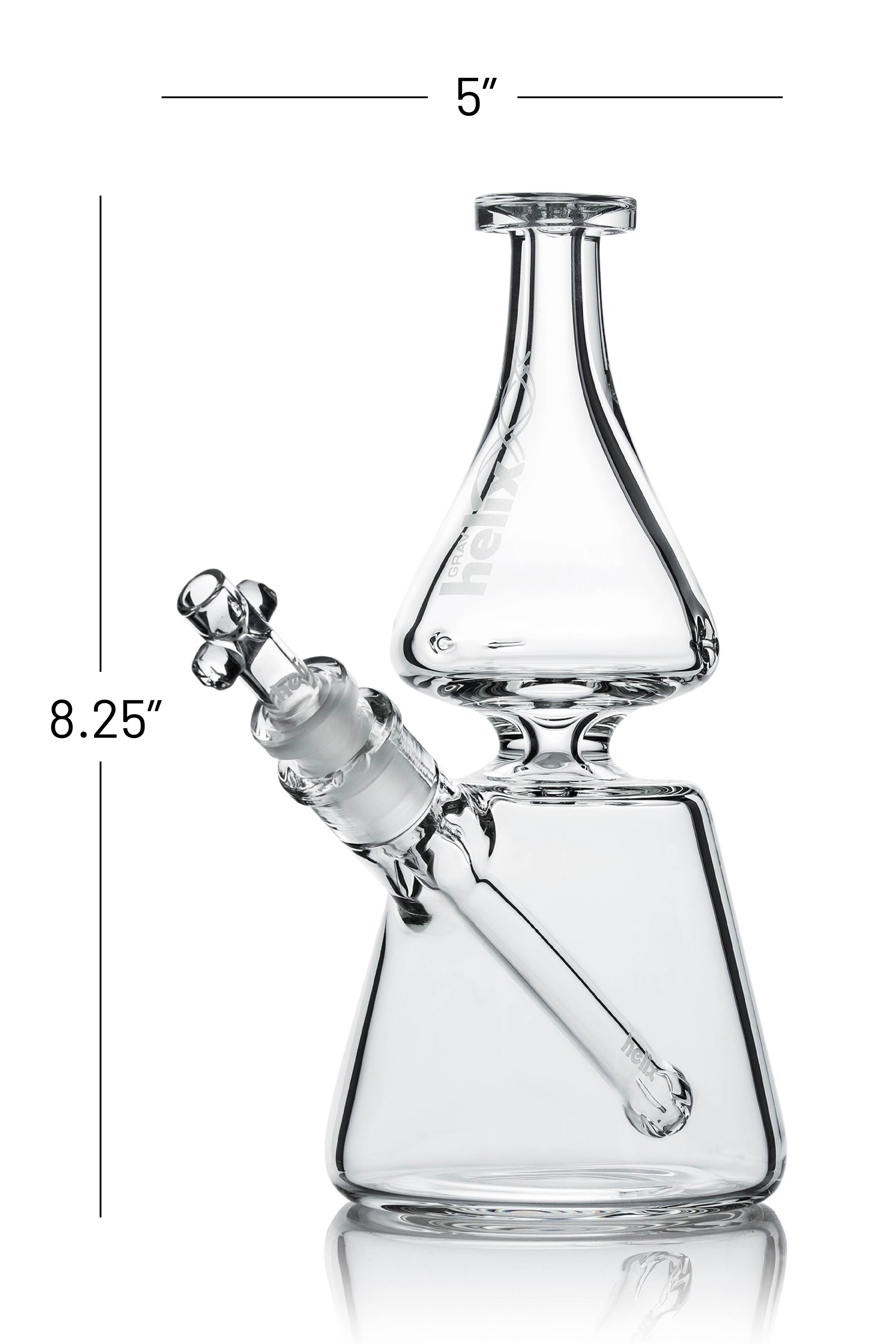 duel percolator glass water pipe