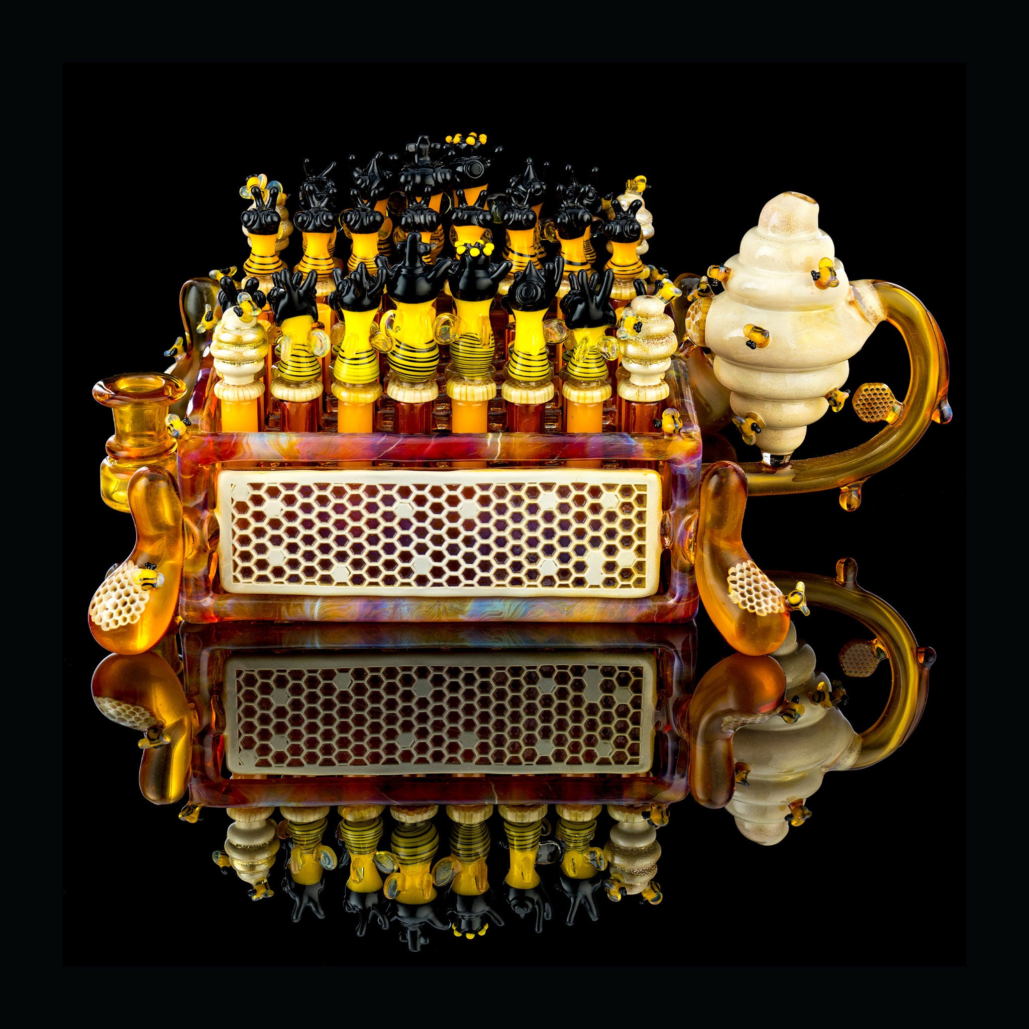 Honey Bee Chess Set