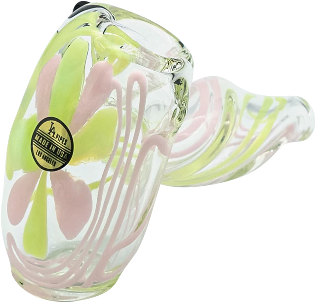 la-pipes-bubble-gum-twist-hammer-pink-green-front-angle-1