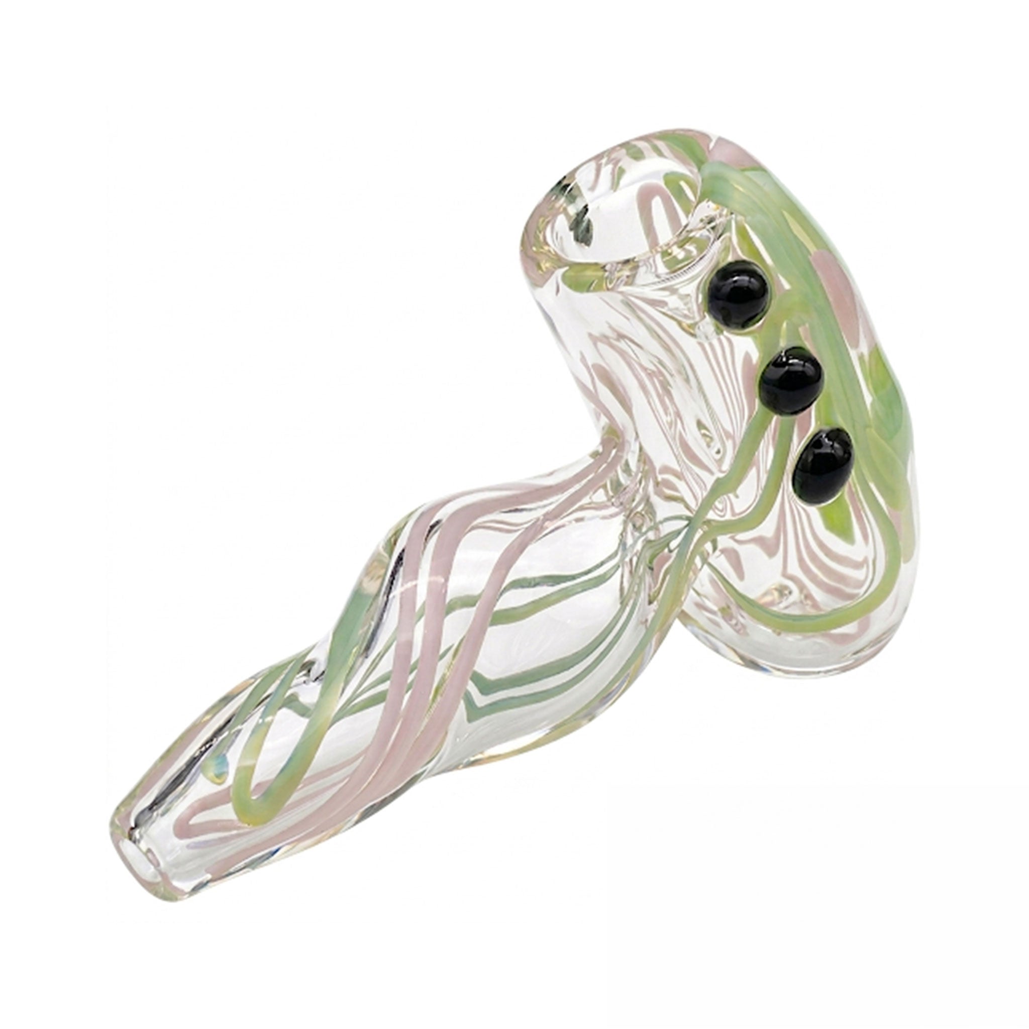la-pipes-bubble-gum-twist-hammer-pink-green-top-side