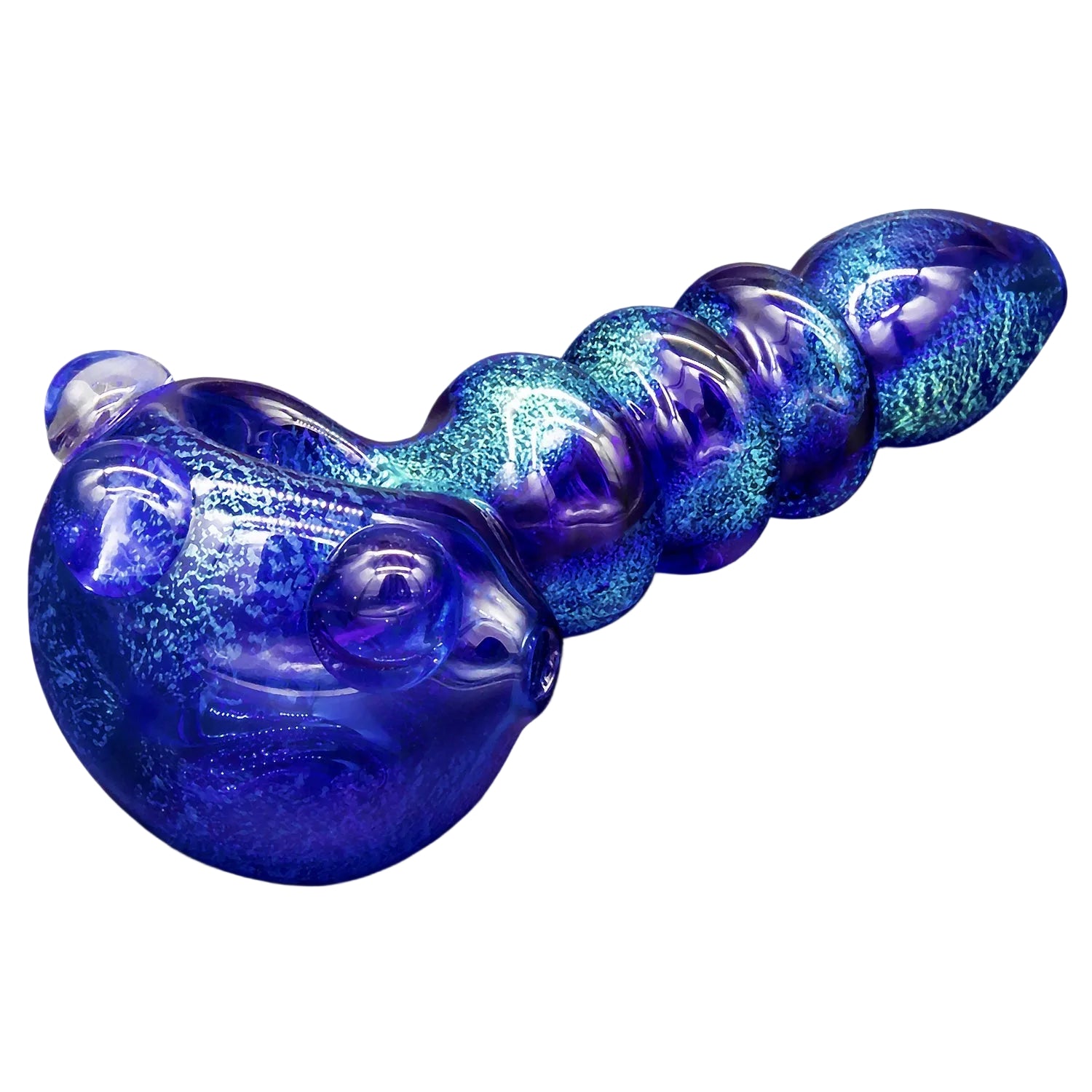 la-pipes-ringed-maria-dichro-spoon-blue-front-angle