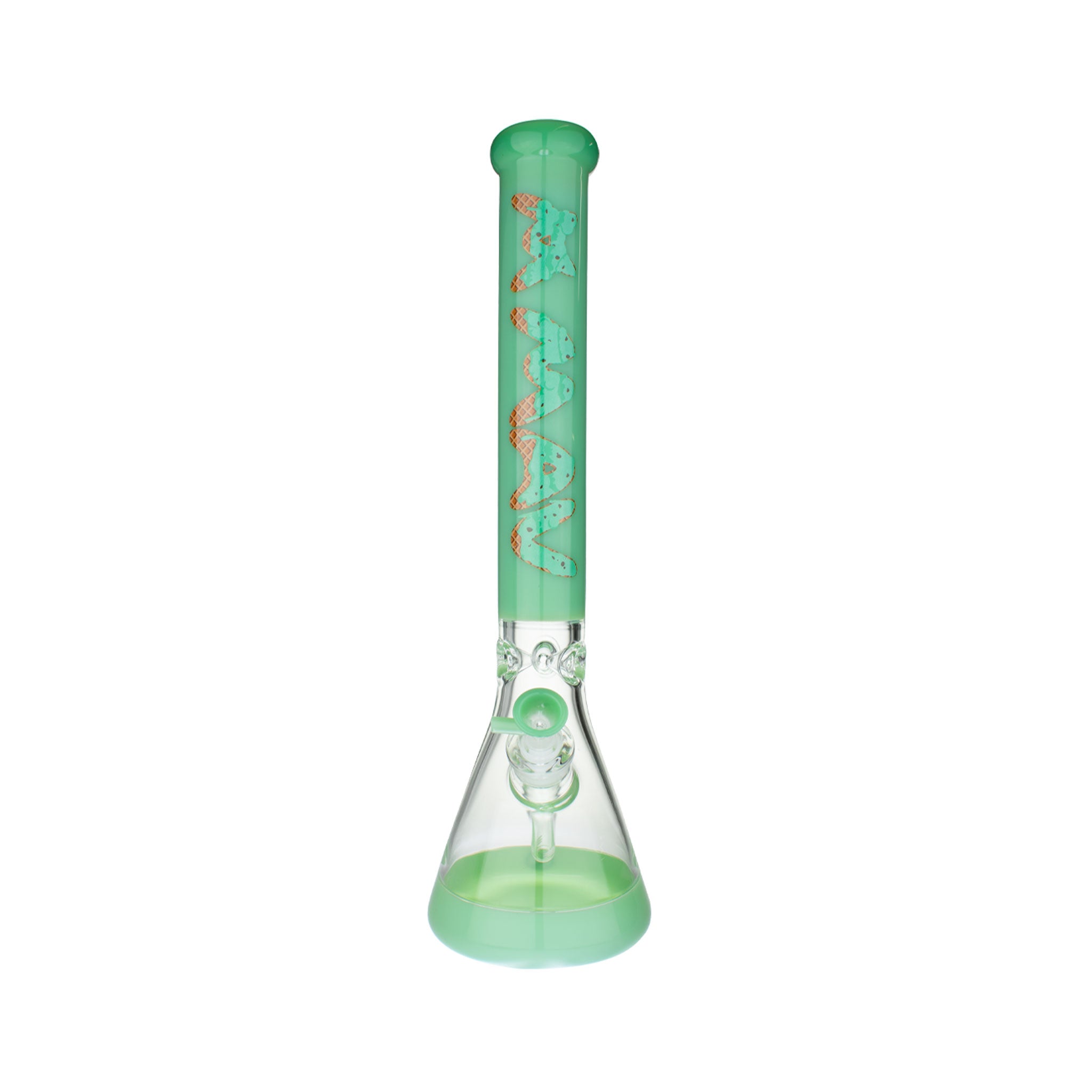 Seafoam 8 inch beaker water pipe