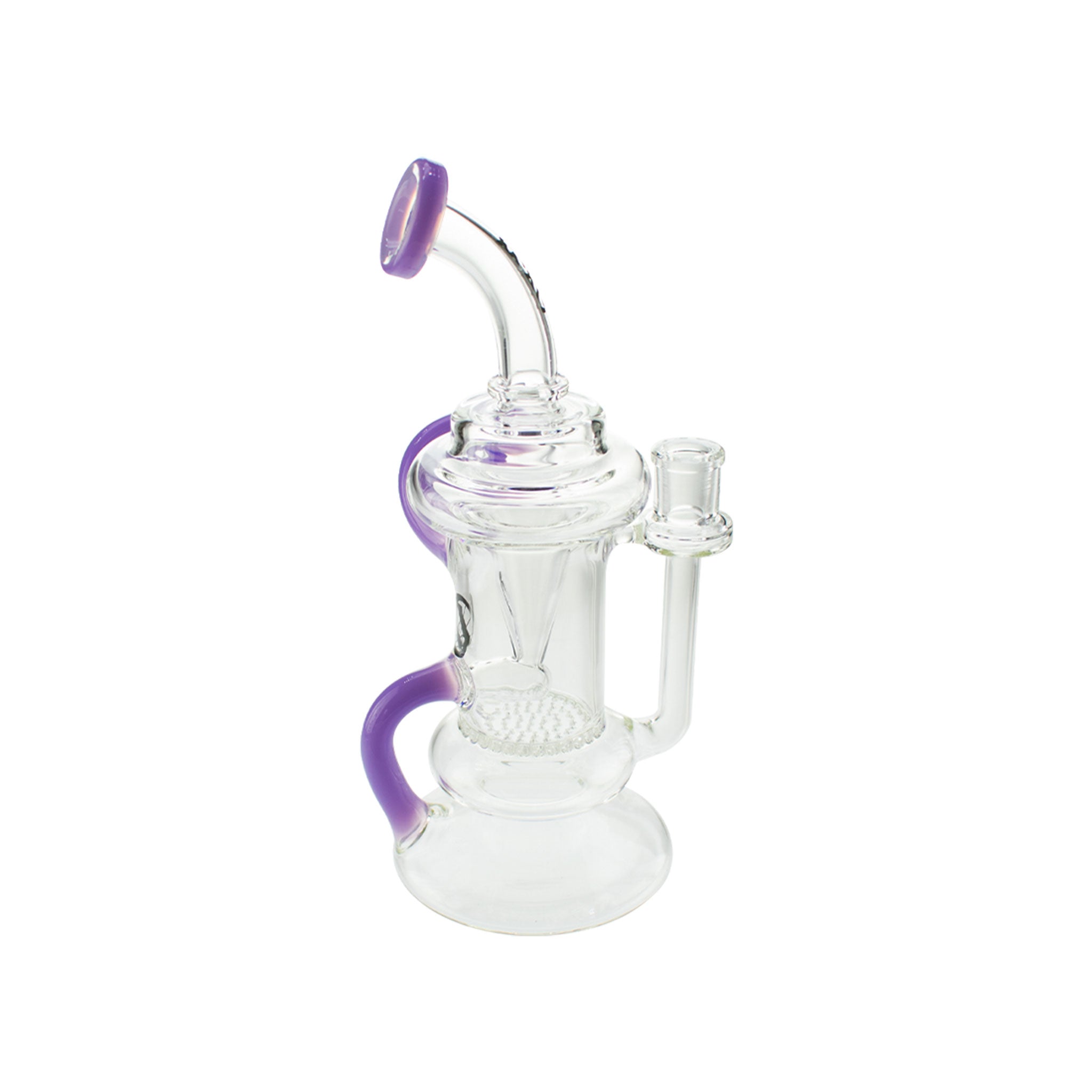 Big Bear Glass Recycler with Bent Neck and MAV Decal