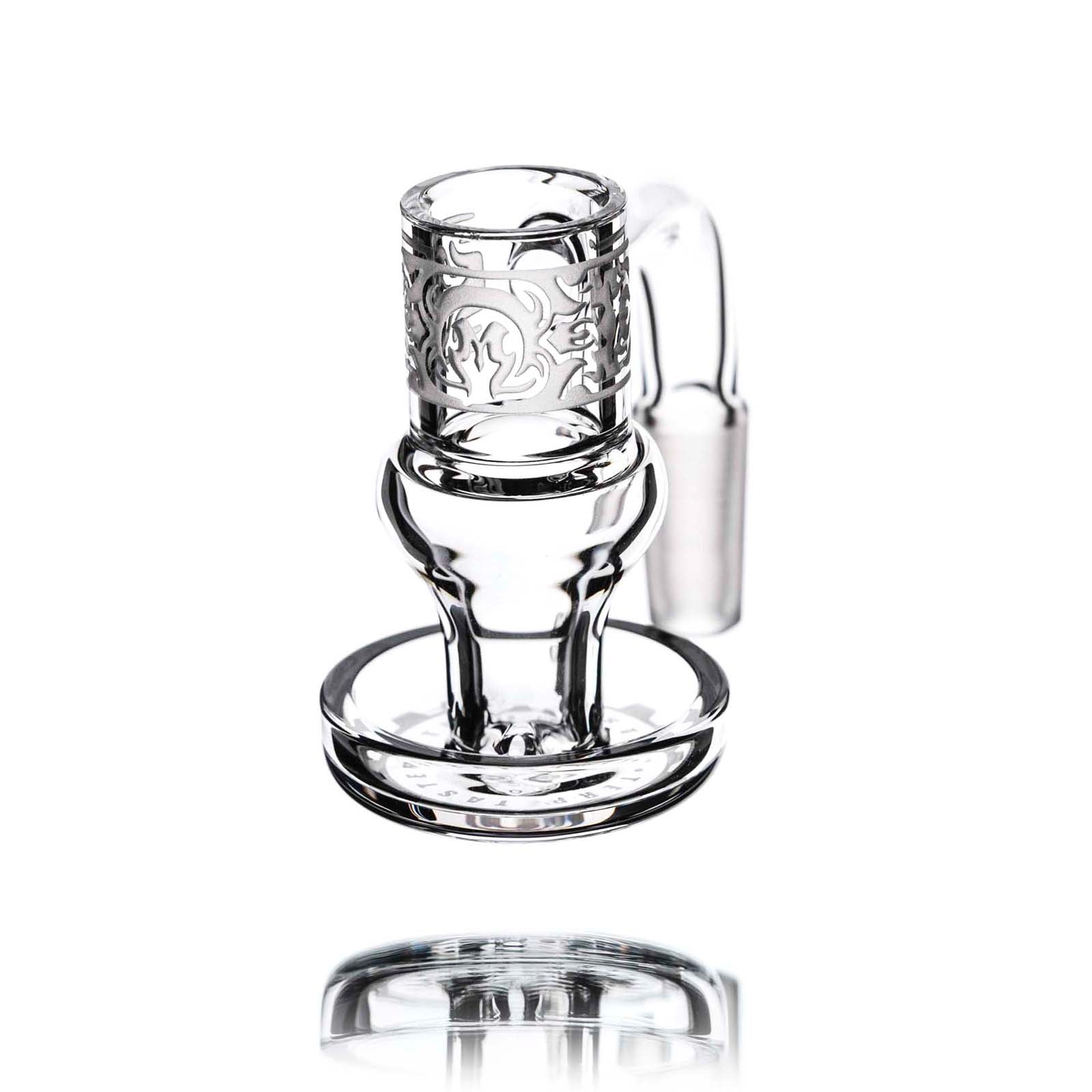 mothership clear heady glass terp taster banger