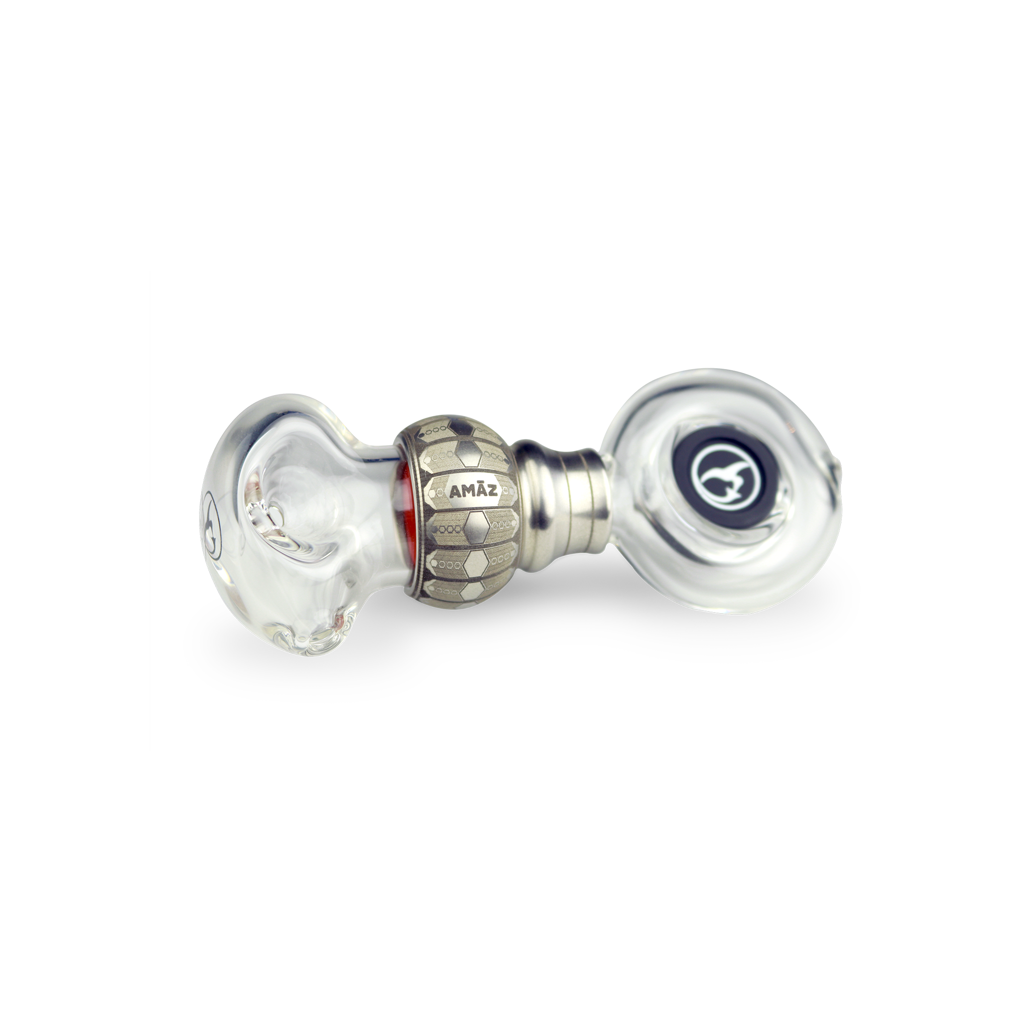 AMAZbowl Spoon with heavy duty connector and donut mouthpiece