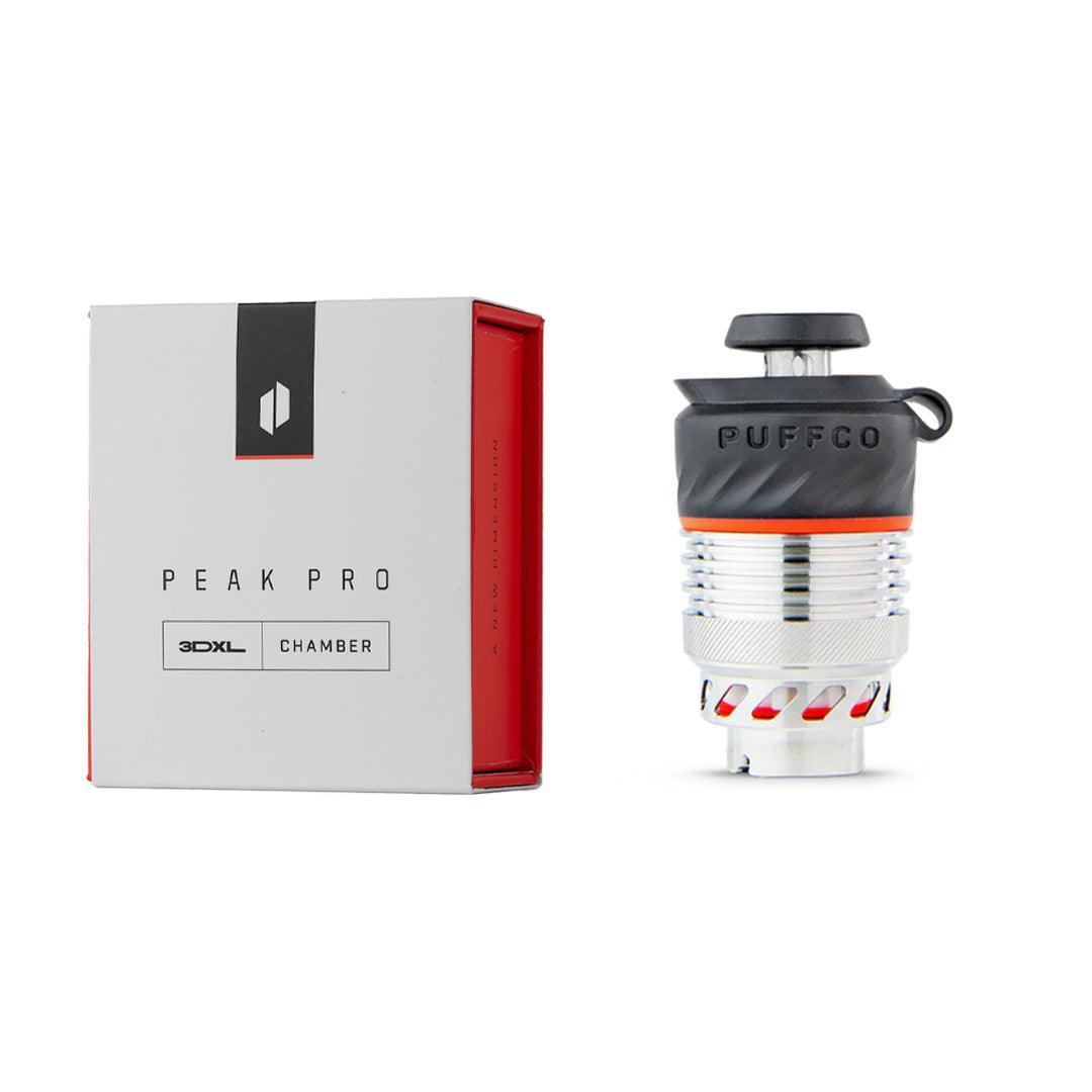 puffco peak pro 3dxl atomizer chamber replacement with the packaging box
