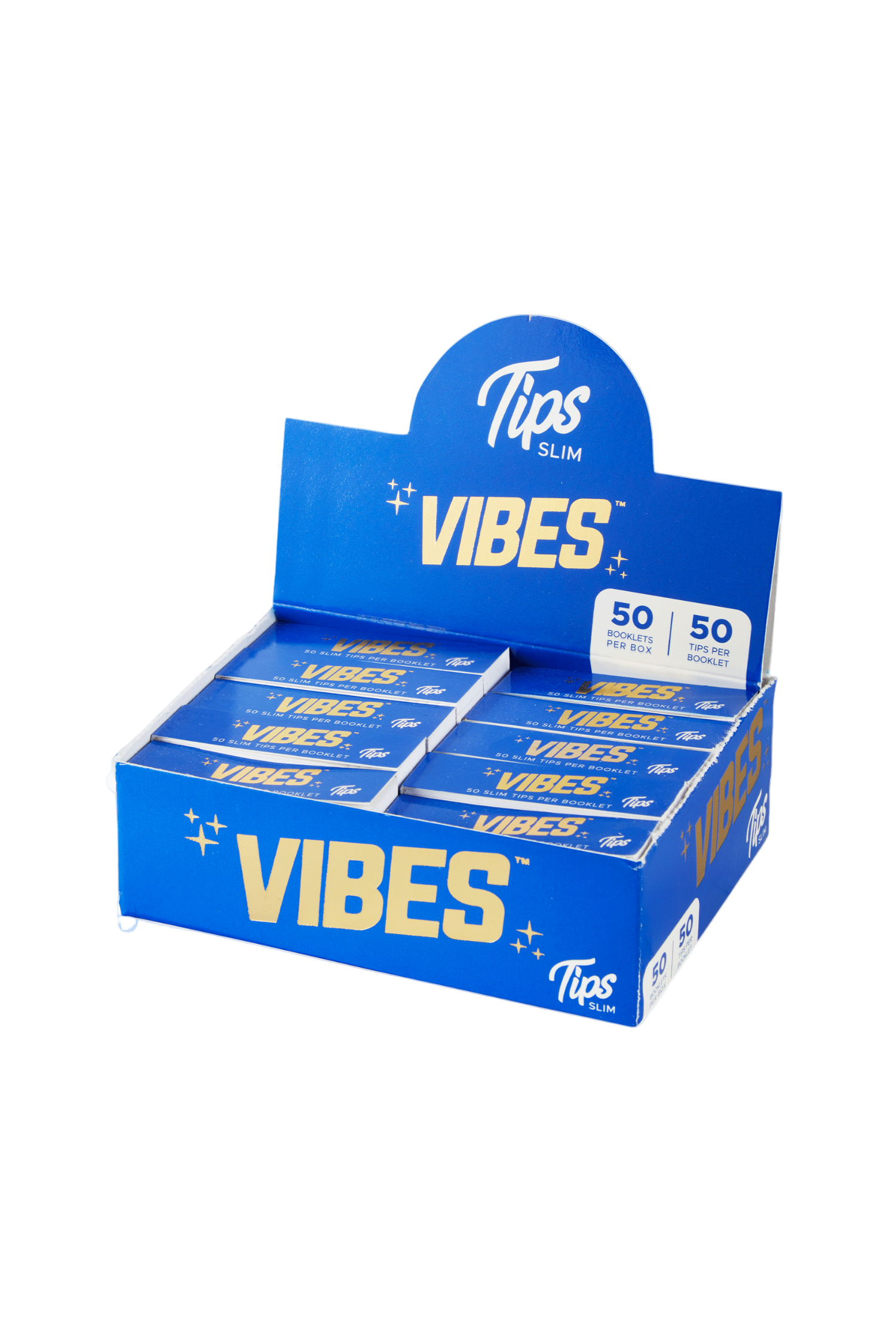 pre cut rolling tips slim white booklet