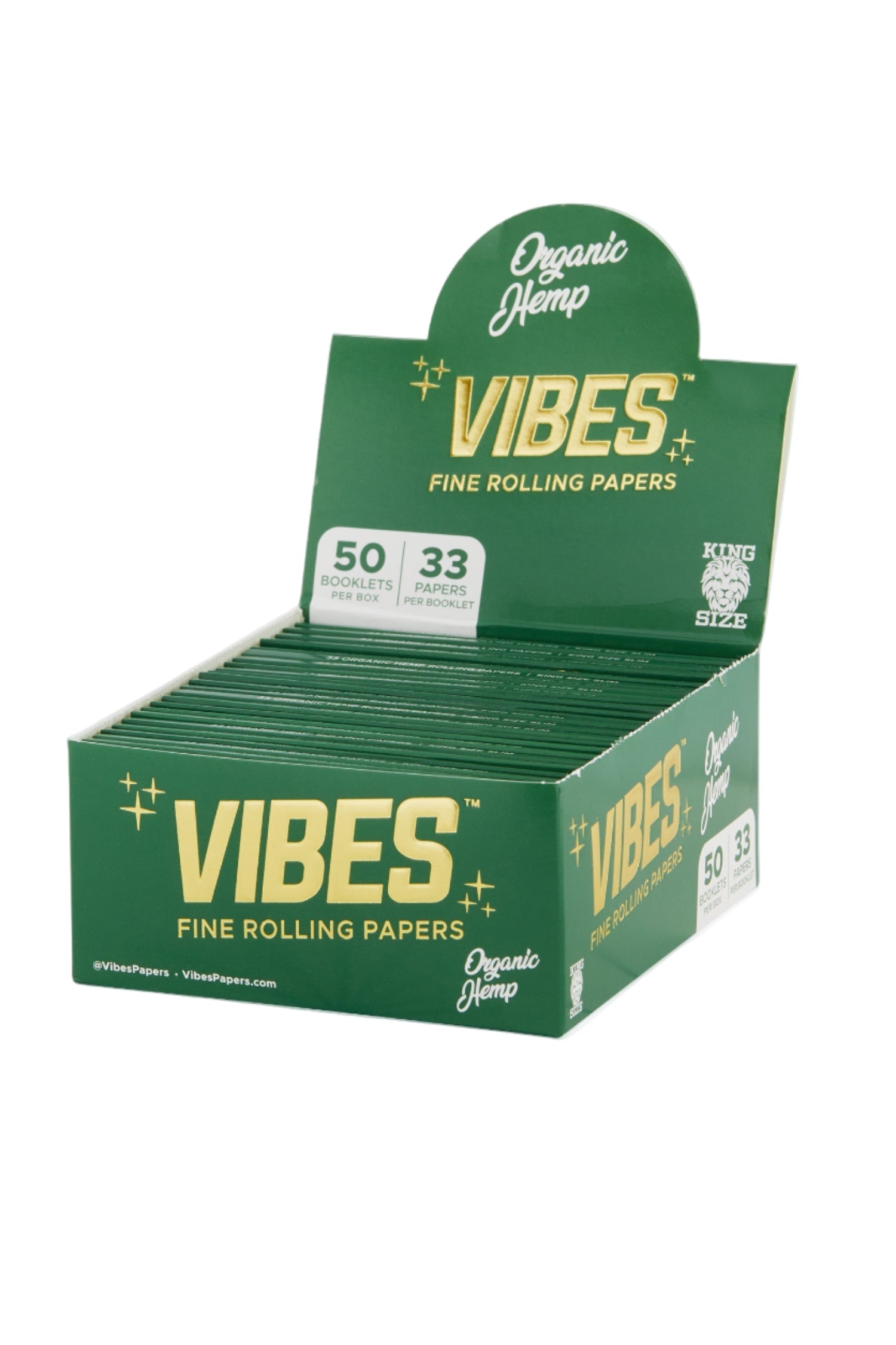 unbleached organic hemp king size slim papers eco friendly