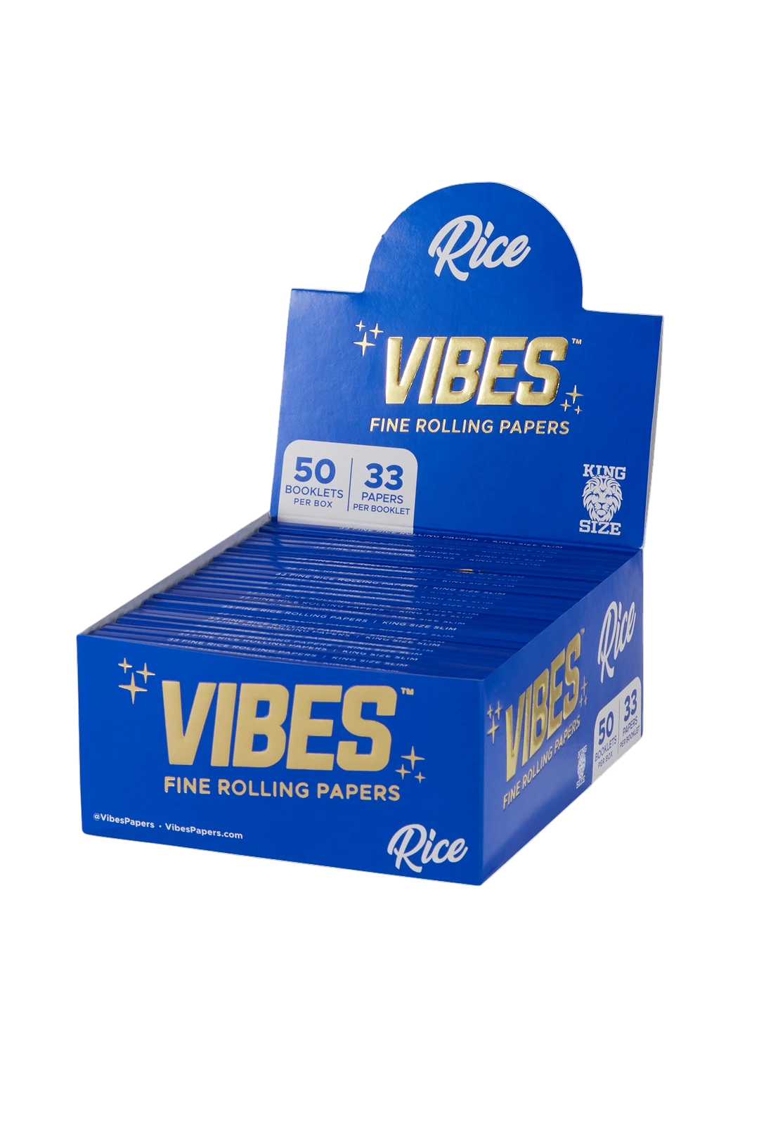 Ultra thin king size rolling papers made from rice