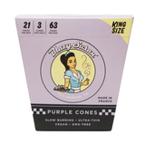 Paper Cones - Purple