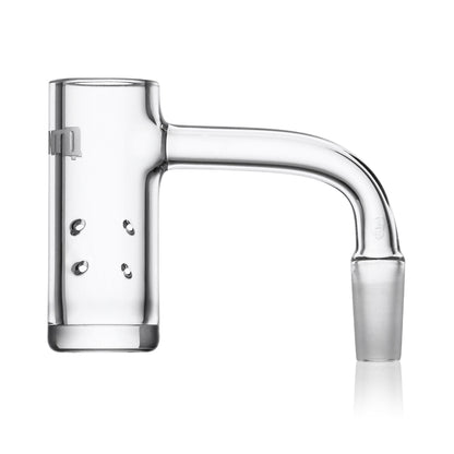 Small profile quartz nail designed for restricted rigs and fast heating