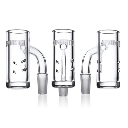 Lil Whiz compact 20mm quartz bucket with Lil Whiztle insert