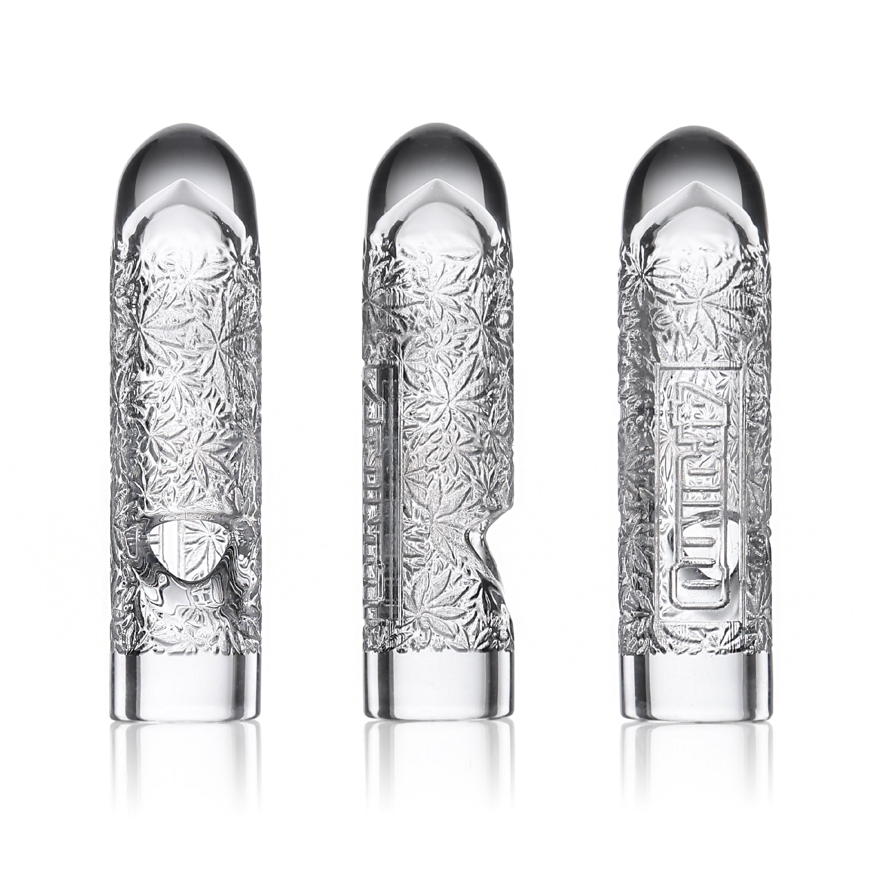 Lil Whiztle 6mm x 24mm quartz pillar with whistle cut