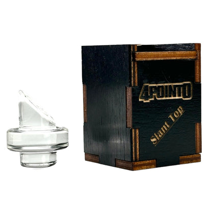Adjustable quartz airflow cap with wooden box angle
