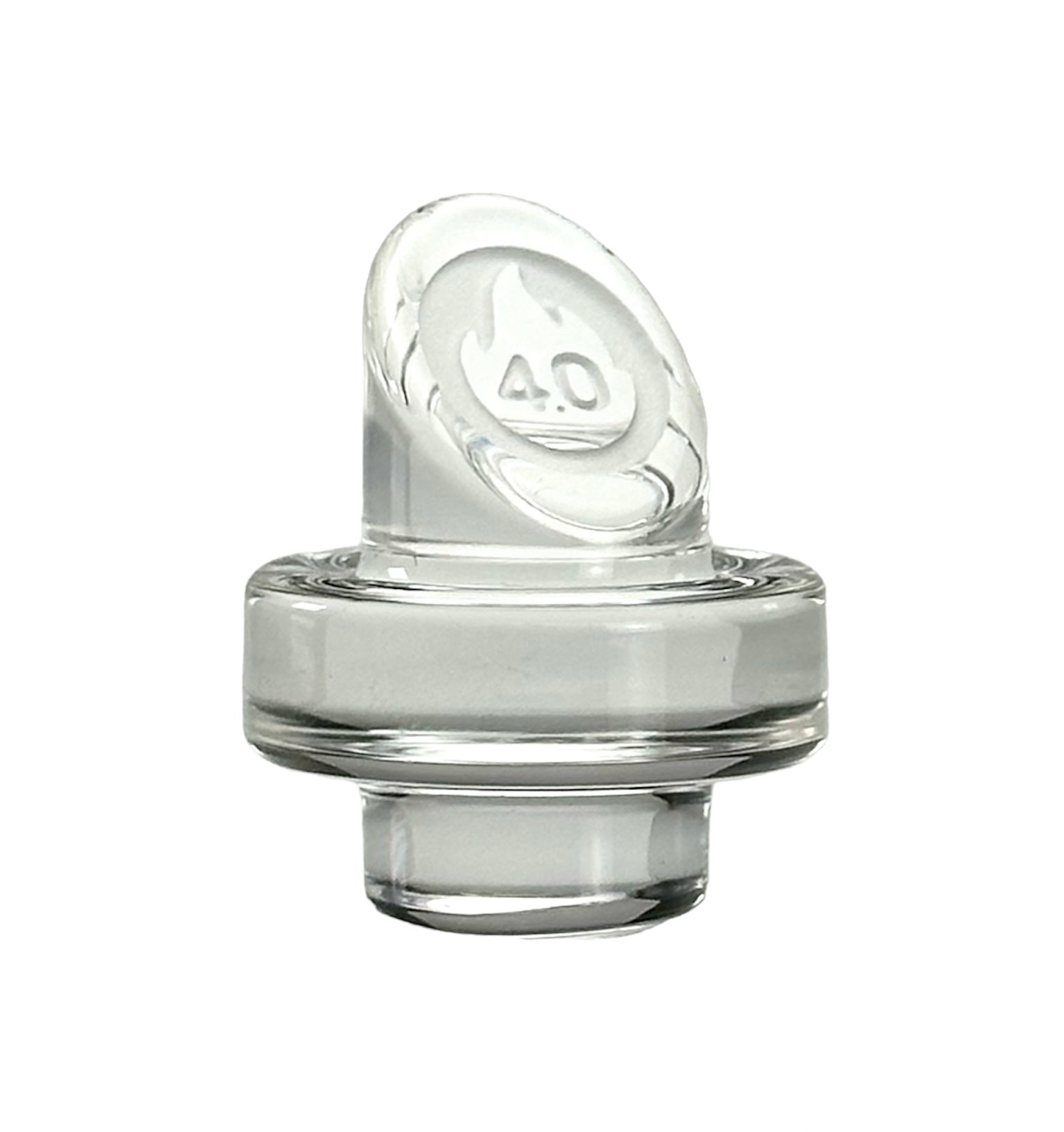 Adjustable quartz airflow cap with 14mm outer diameter design