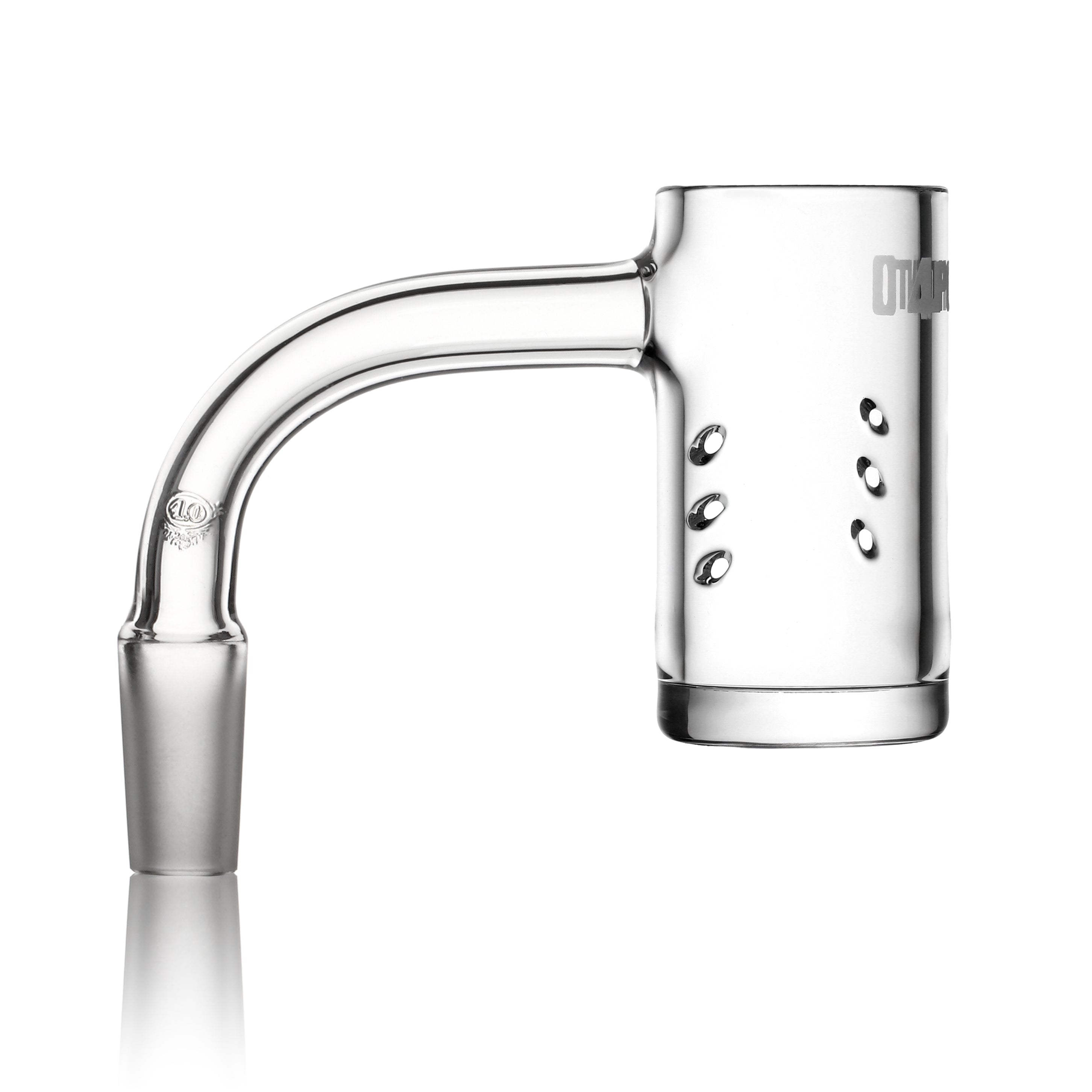 Deep bucket quartz banger with longneck and standard joint options