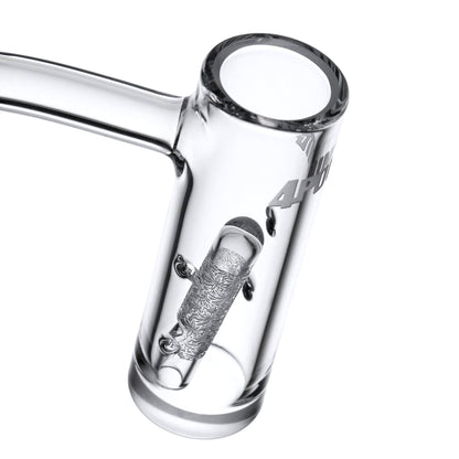 High-performance quartz nail with pearls and insert compatibility