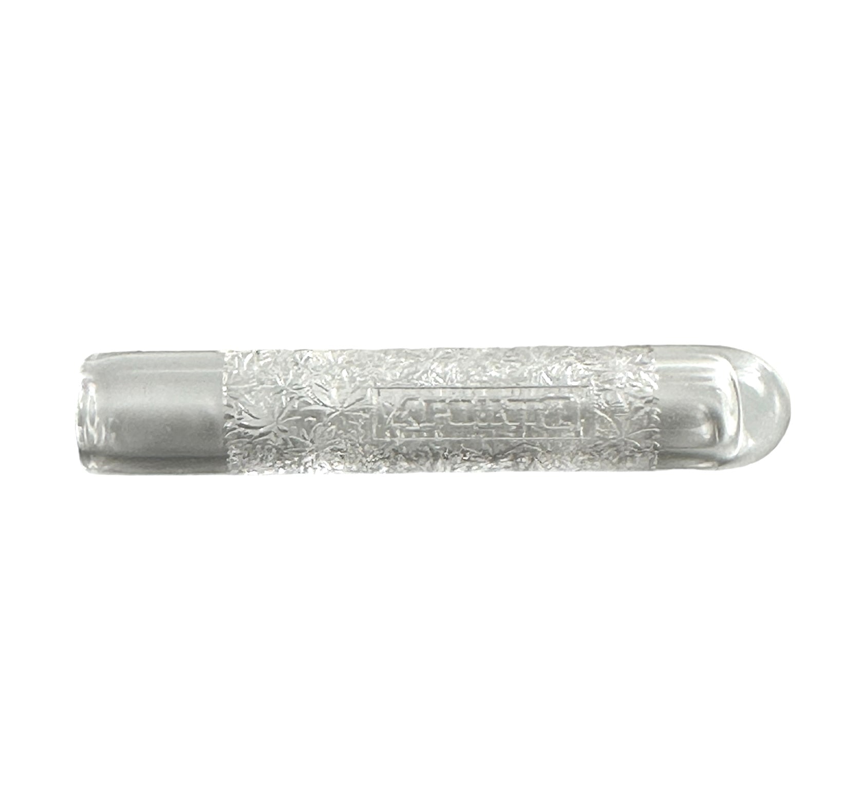 Whiztle quartz pillar with whistle cut for smooth spinning