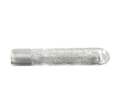 Whiztle quartz pillar with whistle cut for smooth spinning