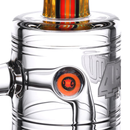 Collector’s HEAT Series rig with 4-hole perc and custom worked details