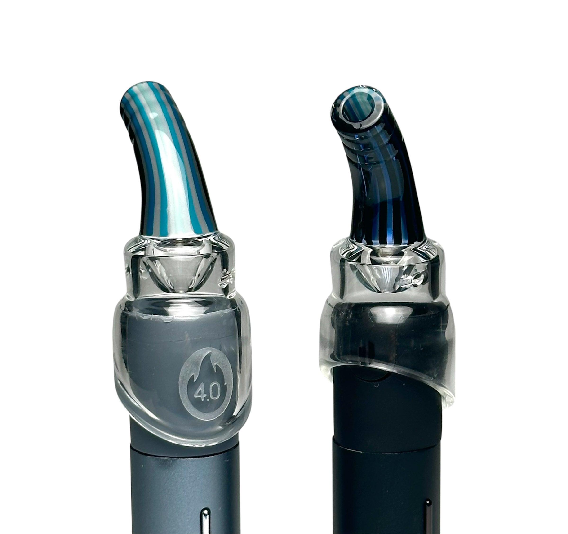 4.0 Glass Pivot Top with cyclone airflow design for pearl spinning 