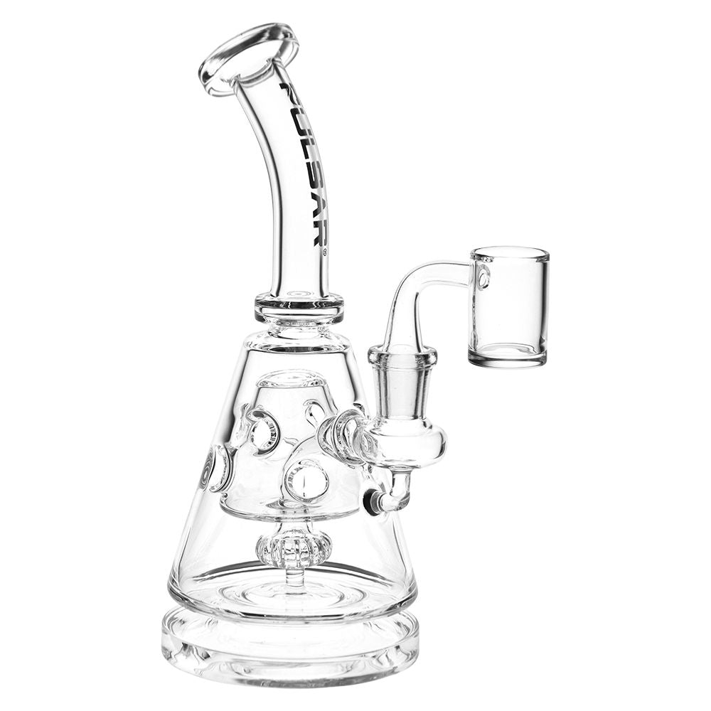 Bent Neck Pyramid Glass Rig