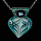 Petal Pendant - Blue