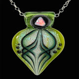 Petal Pendant - Green